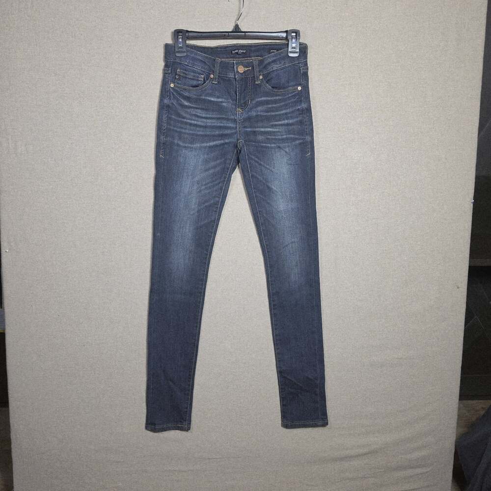 Dear John Joyrich super Skinny Womens Jeans Size 24 distressed measures 28"